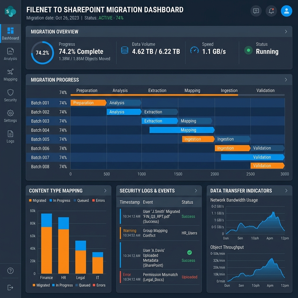 FileNet to SharePoint Migration